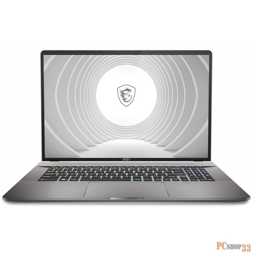 Ноутбук MSI CreatorPro Z17 A12UMST-260RU Core i9 12900H 64Gb SSD2Tb NVIDIA GeForce RTX A5500 16Gb 17 IPS Touch QHD+ (2560x1440) Windows 11 Professional grey WiFi BT Cam Bag