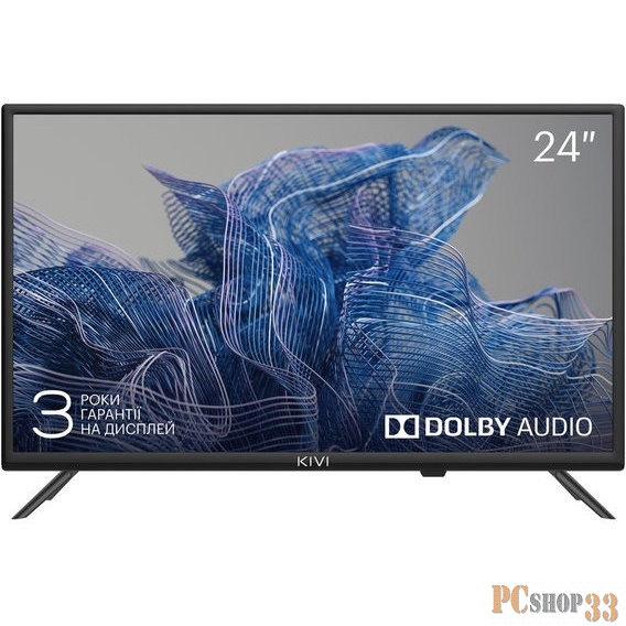 Телевизор LED Kivi 24 24H550NB черный HD 50Hz DVB-T DVB-T2 DVB-C