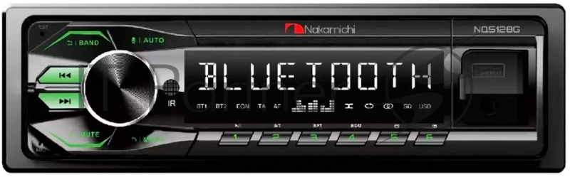 Автомагнитола Nakamichi NQ512BG 1DIN 4x50Вт