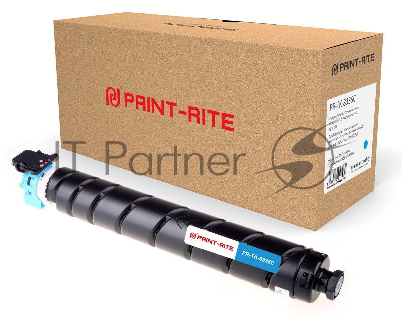 Картридж лазерный Print-Rite TFKA64CPRJ PR-TK-8335C TK-8335C голубой (15000стр.) для Kyocera TASKalfa 3252ci