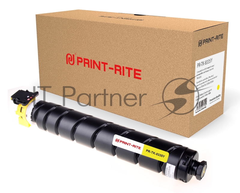 Картридж лазерный Print-Rite TFKA66YPRJ PR-TK-8335Y TK-8335Y желтый (15000стр.) для Kyocera TASKalfa 3252ci