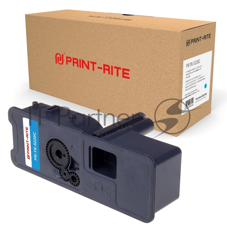 Картридж лазерный Print-Rite TFKADCCPRJ PR-TK-5220C TK-5220C голубой (1200стр.) для Kyocera Ecosys M5521cdn/M5521cdw/P5021cdn/P50