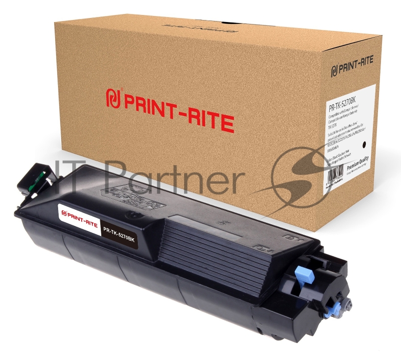 Картридж лазерный Print-Rite TFKAMQBPRJ PR-TK-5270BK TK-5270BK черный (8000стр.) для Kyocera Ecosys P6230cdn/M6230cidn/M6630cidn