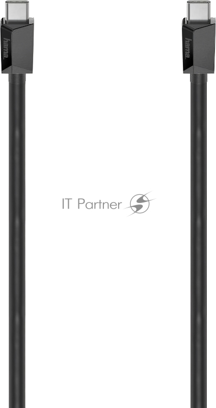 Кабель Hama H-200656 00200656 ver3.2 USB Type-C USB Type-C 1м черный
