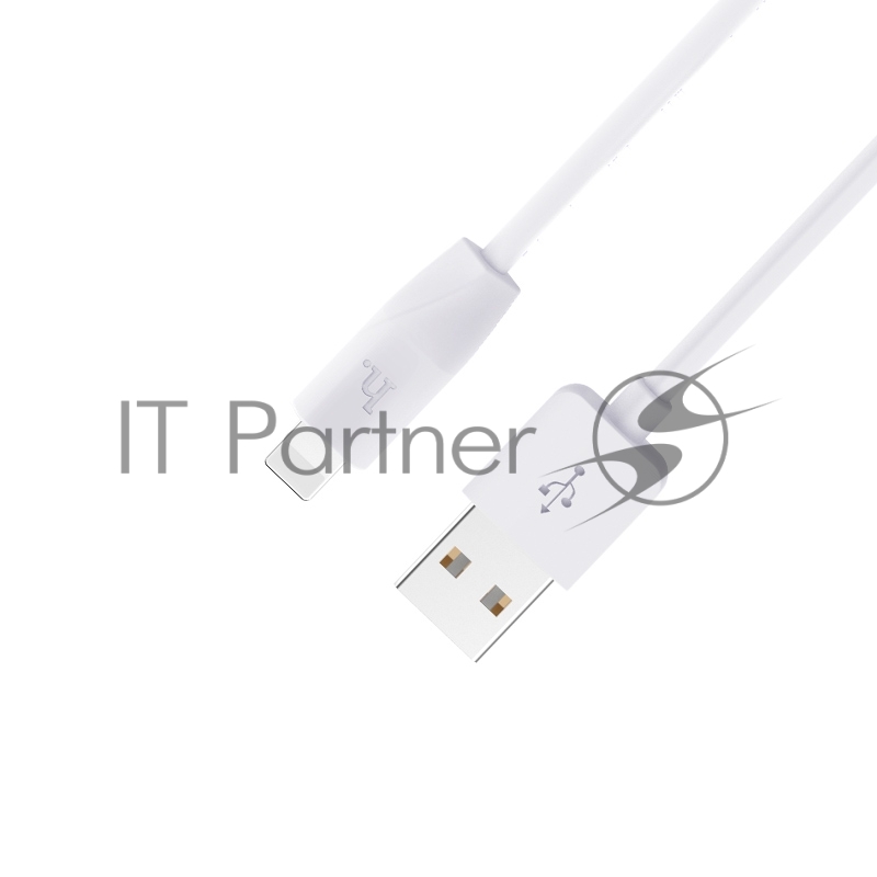 Кабель USB HOCO X1 Rapid, USB - Lightning, 2.4А, 2м, белый