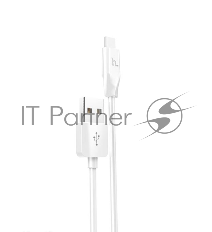 Кабель USB HOCO X1 Rapid, USB - Type-C, 2.1А, 1м, белый