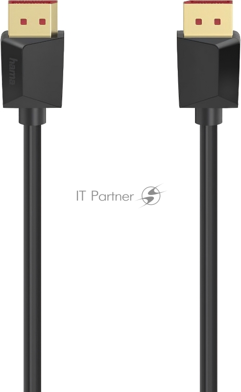 Кабель Hama H-200699 00200699 ver1.4 Displayport DisplayPort (m) 2м черный