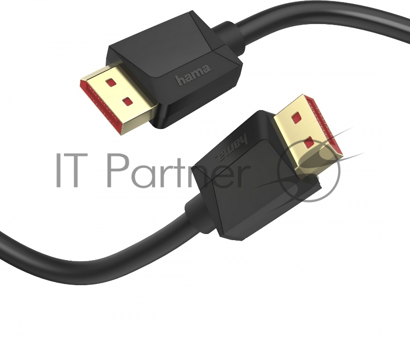 Кабель Hama H-200699 00200699 ver1.4 Displayport DisplayPort (m) 2м черный