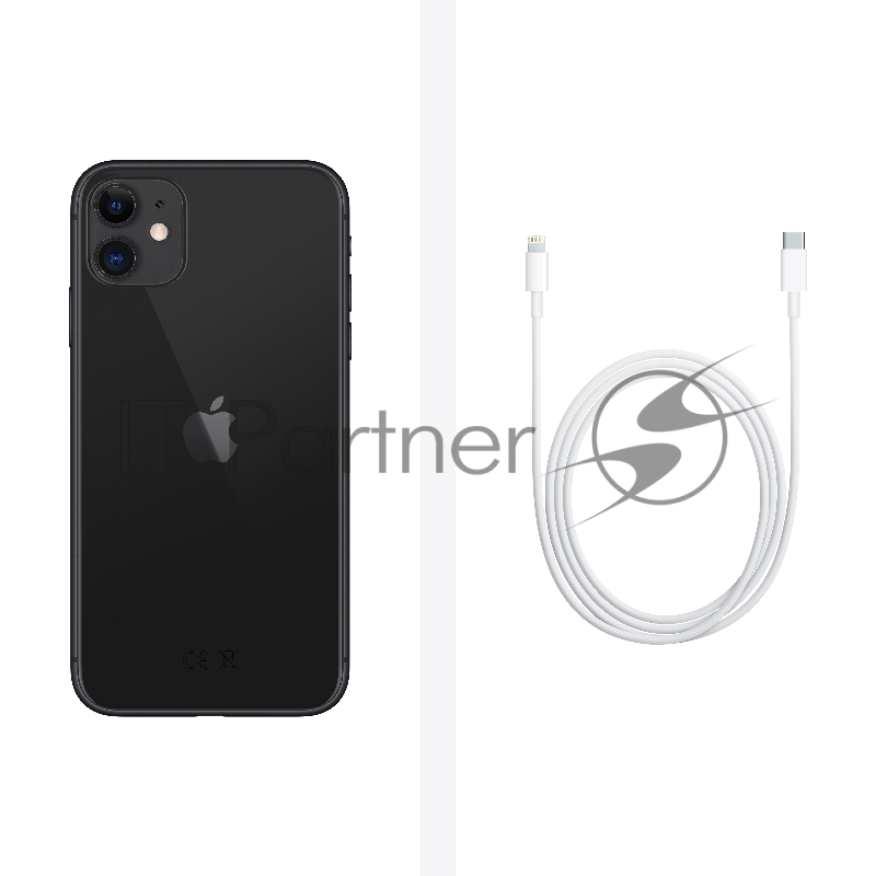 Смартфон Apple A2221 iPhone 11 128Gb 4Gb черный моноблок 3G 4G 2Sim 6.1 828x1792 iPhone iOS 15 12Mpix 802.11 a/b/g/n/ac/ax NFC GPS GSM900/1800 GSM1900 TouchSc Ptotect