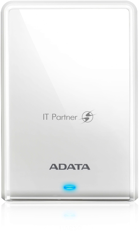 Внешний жесткий диск 1TB A-DATA HV620S, 2,5 , USB 3.1, Slim, белый