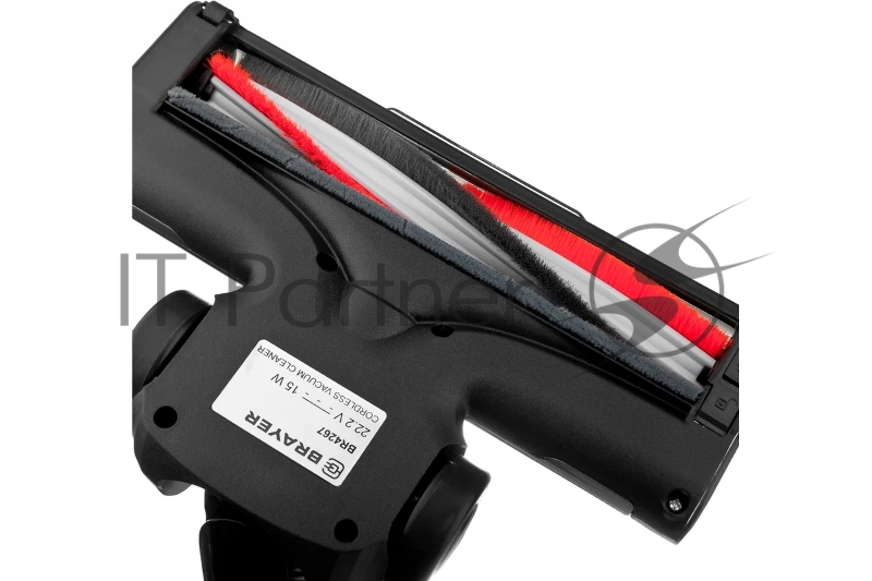 Пылесос BRAYER BR4267, 2 в 1, 120Вт, DCмотор, 0,5л,бат.22,2В, турбощетка с LED, 45 мин