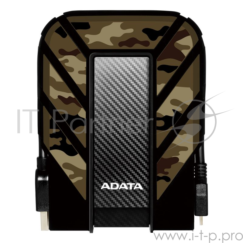 Внешний жесткий диск 1Tb Adata AHD710MP-1TU31-CCF Pro DashDrive Durable черный/зеленый (2.5 USB3.0)