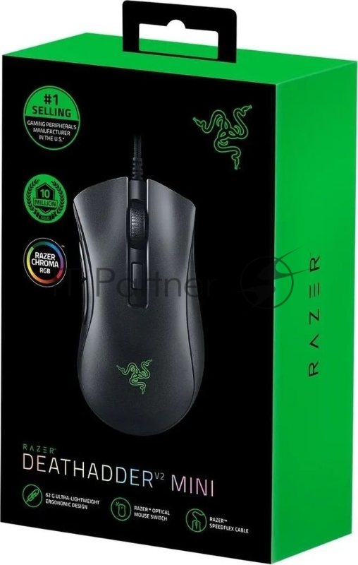 Мышь Razer DeathAdder V2 Mini черный оптическая (8500dpi) USB (5but)