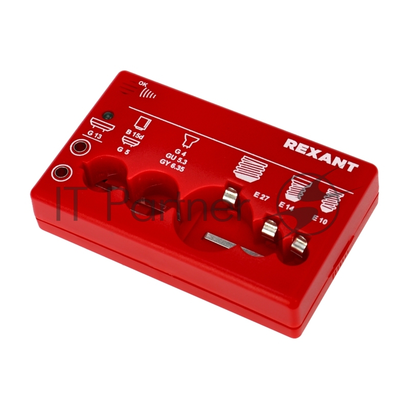 Тестер для ламп REXANT портативный на батарейке