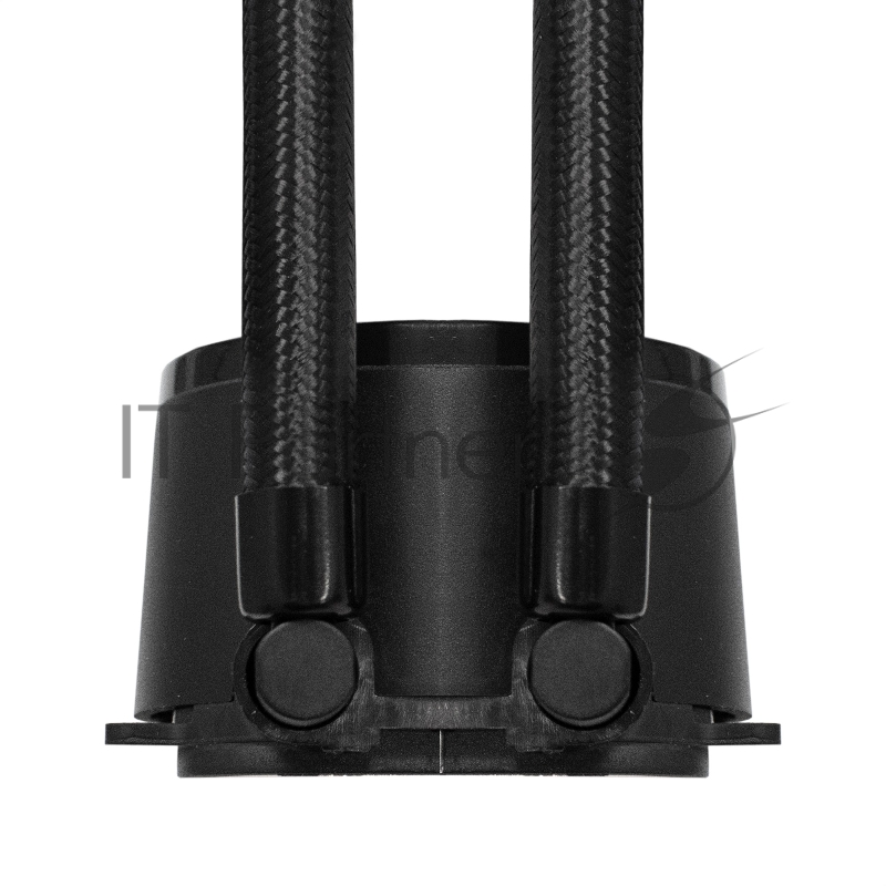 Комплект водяного охлаждения ExeGate EX293456RUS BlackWater-120.PWM.ARGB (3 PIN 5V ADDRESSABLE RGB подсветка, LGA2066/2011/1366/1150/1151/11 TDP 150W, Fan 120mm, PWM, 800-2000RPM, Hydro bearing, 4p