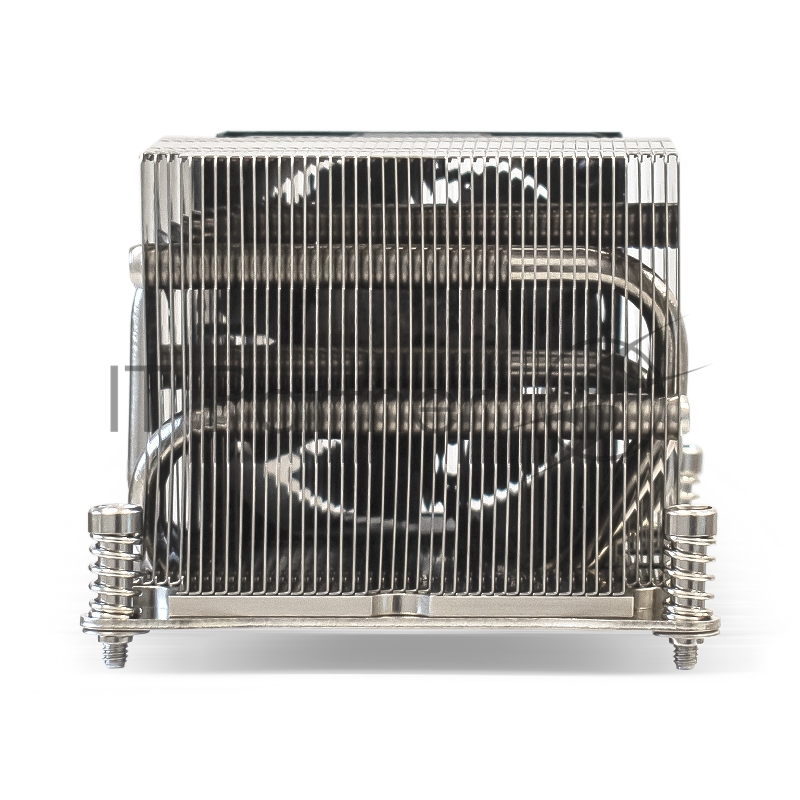 Кулер ExeGate EX293443RUS ESNK-P0048AP4.PWM.2U.2011.Cu (Al+Cu, 2U, 4 тепл. трубки, LGA2011/2066, TDP 135W, Fan 80mm, PWM, 2100-6800RPM, 2 ball bearing, 4pin, 52db, 345г, на винтах, с термопастой, Retail box)