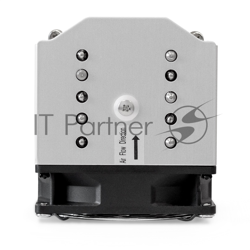 Кулер ExeGate EX293434RUS ESNK-P0051AP4.PWM.4U.115x.Cu (Al+Cu, 4U, 5 тепл. трубок, LGA1150/1151/1155/1156/1200, TDP 165W, Fan 75mm, PWM, 1900-3800RPM, 2 ball bearing, 4pin, 44db, 650г, на винтах, с термопастой, Retail box)