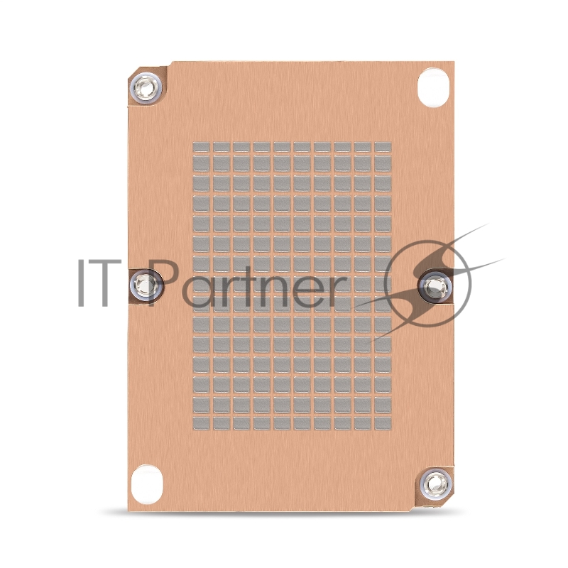 Радиатор для процессора ExeGate EX293447RUS ESNK-P0067PS.1U.3647.Cu (Al+Cu, 1U, 2 тепл. трубки, LGA3647, TDP 165W, 230г, на винтах, с термопастой, Retail box)