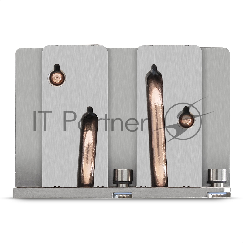 Радиатор для процессора ExeGate EX293448RUS ESNK-P0068P.2U.3647.Cu (Al+Cu, 2U, 4 тепл. трубки, LGA3647, TDP 205W, 390г, на винтах, с термопастой, Retail box)