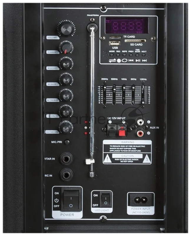 Колонка ELTRONIC 12 (20-05 DANCE BOX 500) динамик 2шт/12 ELTRONIC с TWS