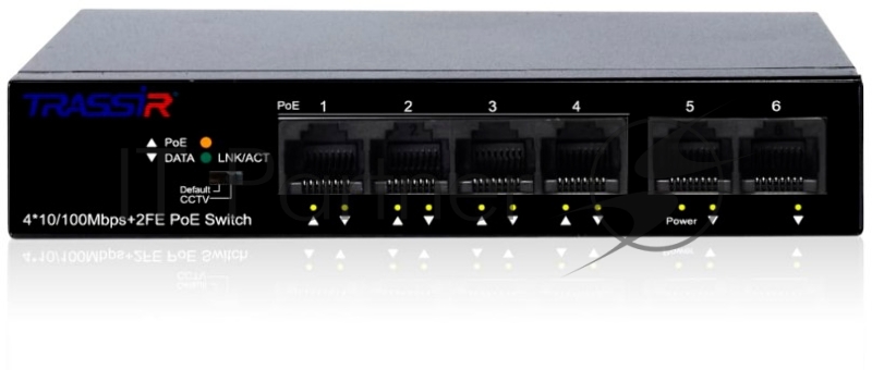 Коммутатор Trassir TR-NS1106-60-4POE