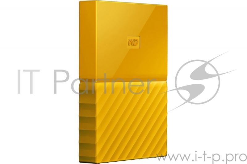Жесткий диск WD Original USB 3.0 2Tb WDBLHR0020BYL-EEUE My Passport 2.5 желтый