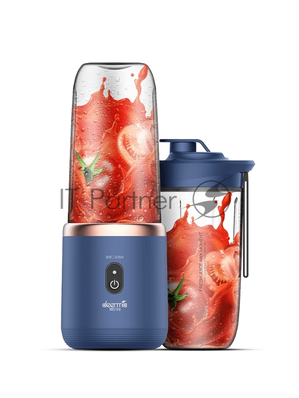 Портативный блендер deerma Juice blender DEM-NU06 Blue
