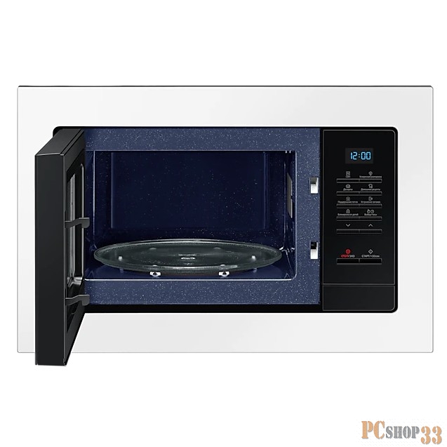 Микроволновая печь встраиваемая Samsung MS23A7013AL/BW 23л.,800Вт, белый