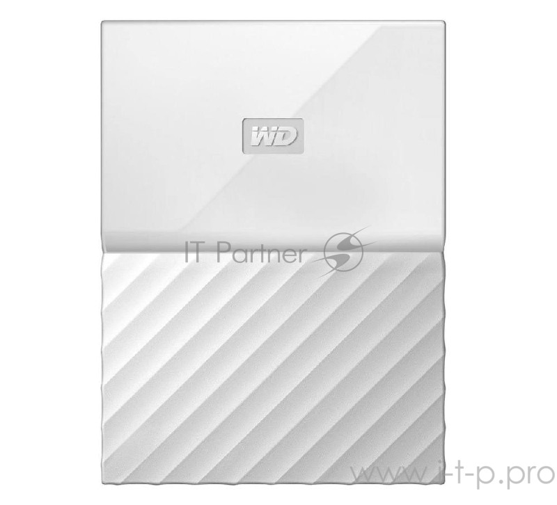 Жесткий диск WD Original USB 3.0 2Tb WDBLHR0020BWT-EEUE My Passport 2.5 белый