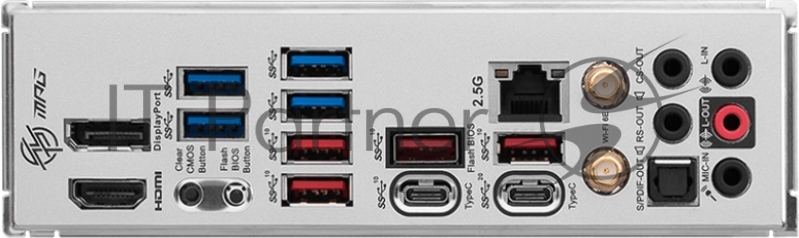 Материнская плата Z790 S1700 ATX MPG Z790 EDGE WIFI DDR4 MSI
