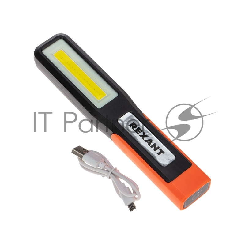 Фонарь-трансформер заряжаемый NEW AGE REXANT СОВ рабочий/поисковый/автомобильный дальний свет 3 Вт/ближний свет 6 Вт/аварийный красный