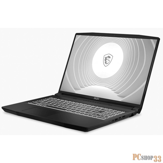Ноутбук MSI CreatorPro M16 A12UJS-690RU Core i7 12700H 32Gb SSD1Tb NVIDIA GeForce RTX A2000 8Gb 16 IPS QHD+ (2560x1600) Windows 11 Professional black WiFi BT Cam