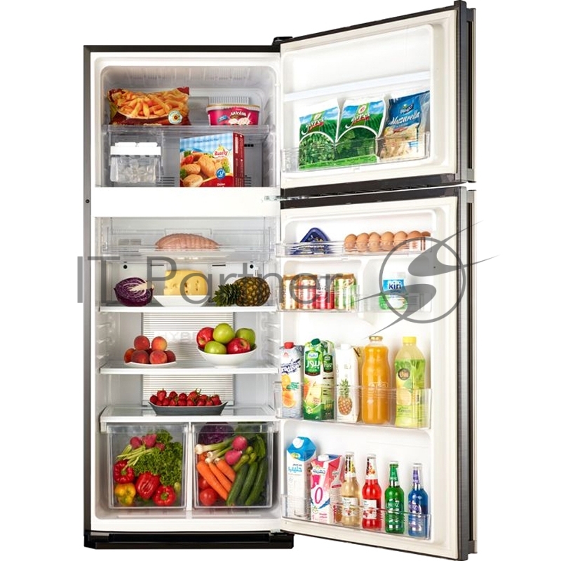 Холодильник Sharp 1670х700х720 см. Full No Frost,Hybrid Cooling. A+ Бордовый.