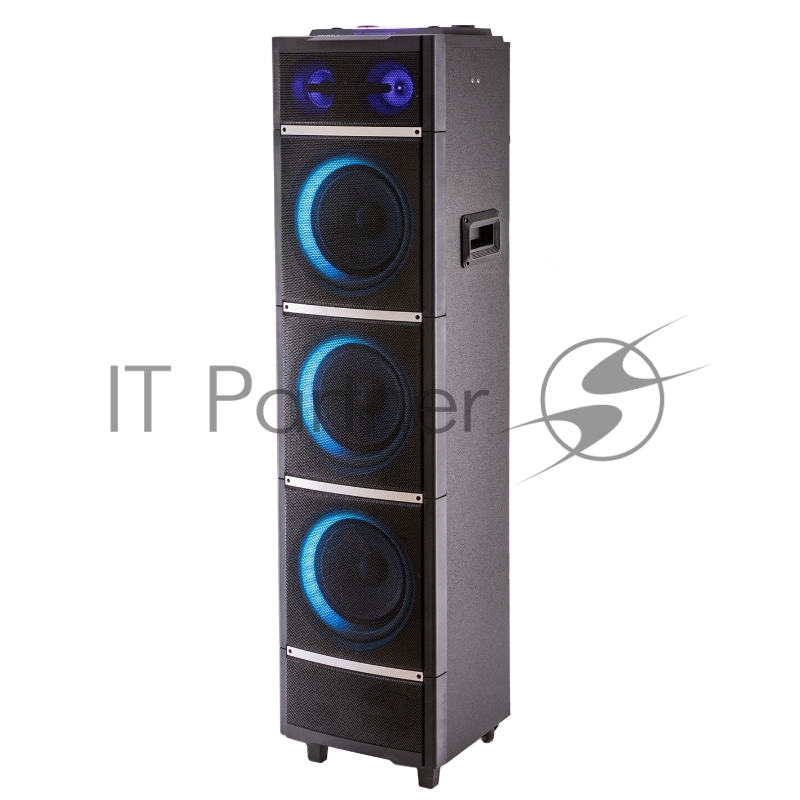 Минисистема Supra SMB-1200 черный 1200Вт FM USB BT SD