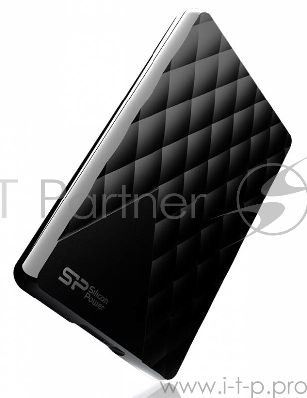 Жесткий диск Silicon Power USB 3.0 500Gb SP500GBPHDD06S3K Diamond 2.5 черный