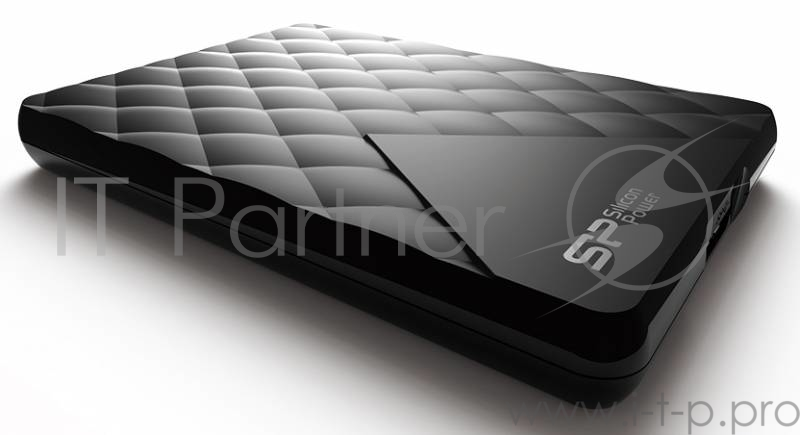 Жесткий диск Silicon Power USB 3.0 500Gb SP500GBPHDD06S3K Diamond 2.5 черный
