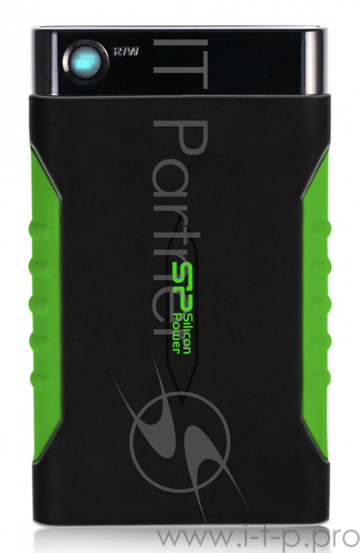 Жесткий диск Silicon Power USB 3.0 500Gb SP500GBPHDA15S3K Armor A15 2.5 черный