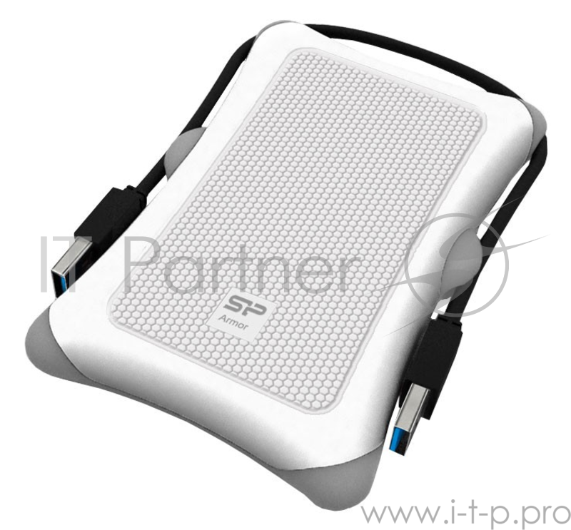 Жесткий диск Silicon Power USB 3.0 500Gb A30 SP500GBPHDA30S3W Armor 2.5 белый