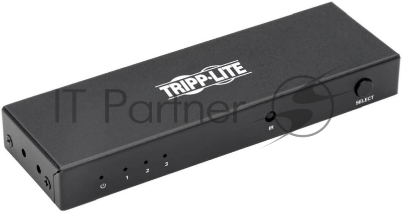 Сплиттер аудио-видео Tripplite B119-003-UHD 3xHDMI (f)/HDMI (f) 1м. феррит.кольца Позолоченные контакты черный