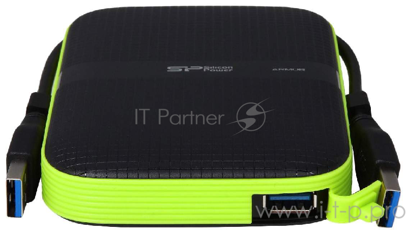 Жесткий диск Silicon Power USB 3.0 2Tb A60 SP020TBPHDA60S3K Armor 2.5 черный