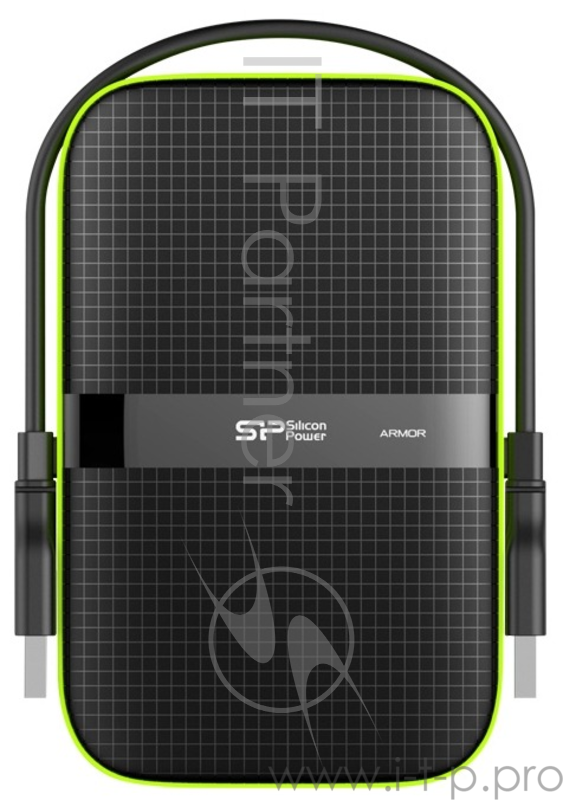 Жесткий диск Silicon Power USB 3.0 2Tb A60 SP020TBPHDA60S3K Armor 2.5 черный