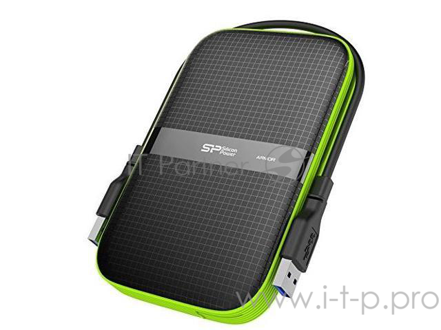 Жесткий диск Silicon Power USB 3.0 1Tb A60 SP010TBPHDA60S3K Armor 2.5 черный