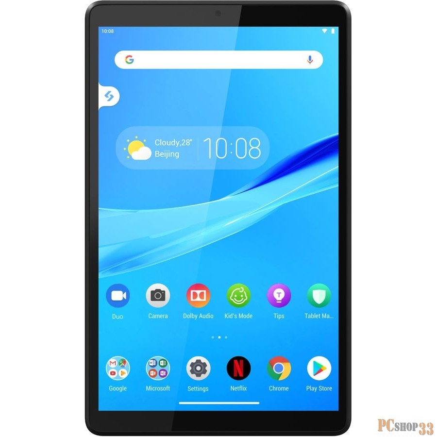 Планшет Lenovo Tab M8 TB-8505F Helio A22 (2.3) 4C RAM2Gb ROM32Gb 8 IPS 1280x800 Android 9.0 Pie серый металлик 5Mpix 2Mpix BT GPS WiFi Touch microSD 128Gb minUSB 5000mAh