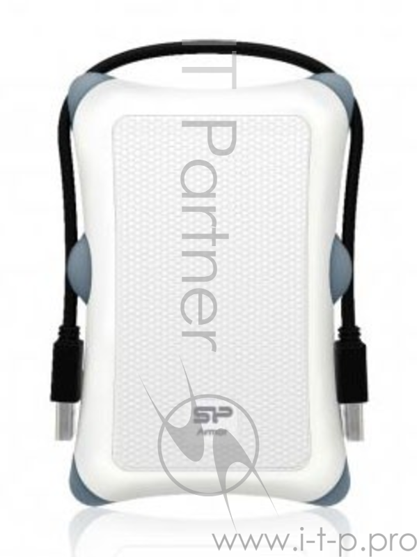 Жесткий диск Silicon Power USB 3.0 1Tb A30 SP010TBPHDA30S3W Armor 2.5 белый