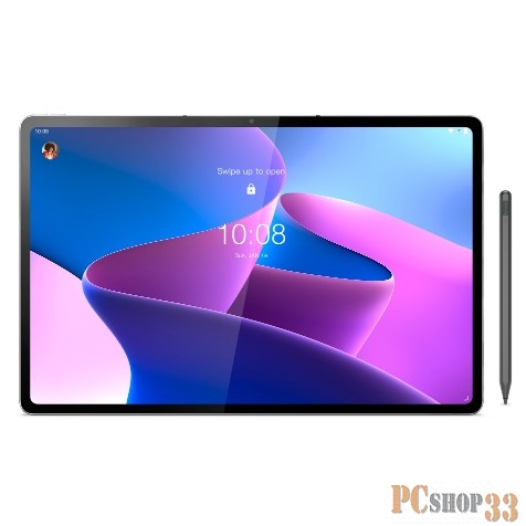 Планшет Lenovo Tab P12 Pro TB-Q706F Snapdragon 870 (2.2) 8C RAM8Gb ROM256Gb 12.6 AMOLED 2560x1600 Android 11 темно-серый 13Mpix 8Mpix BT WiFi Touch microSD 1Tb 10200mAh