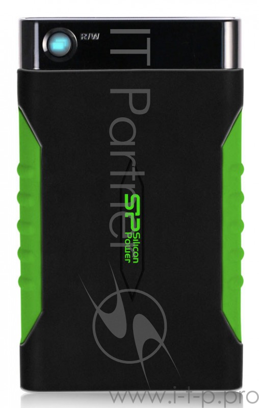 Жесткий диск Silicon Power USB 3.0 1Tb A15 SP010TBPHDA15S3K Armor 2.5 черный