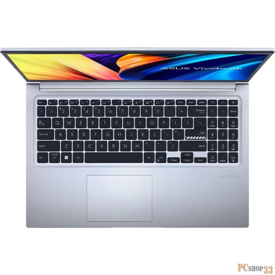 Ноутбук Asus Vivobook 15 M1502I Ryzen 5 4600H 8Gb SSD512Gb AMD Radeon 15.6 IPS FHD (1920x1080) noOS silver WiFi BT Cam
