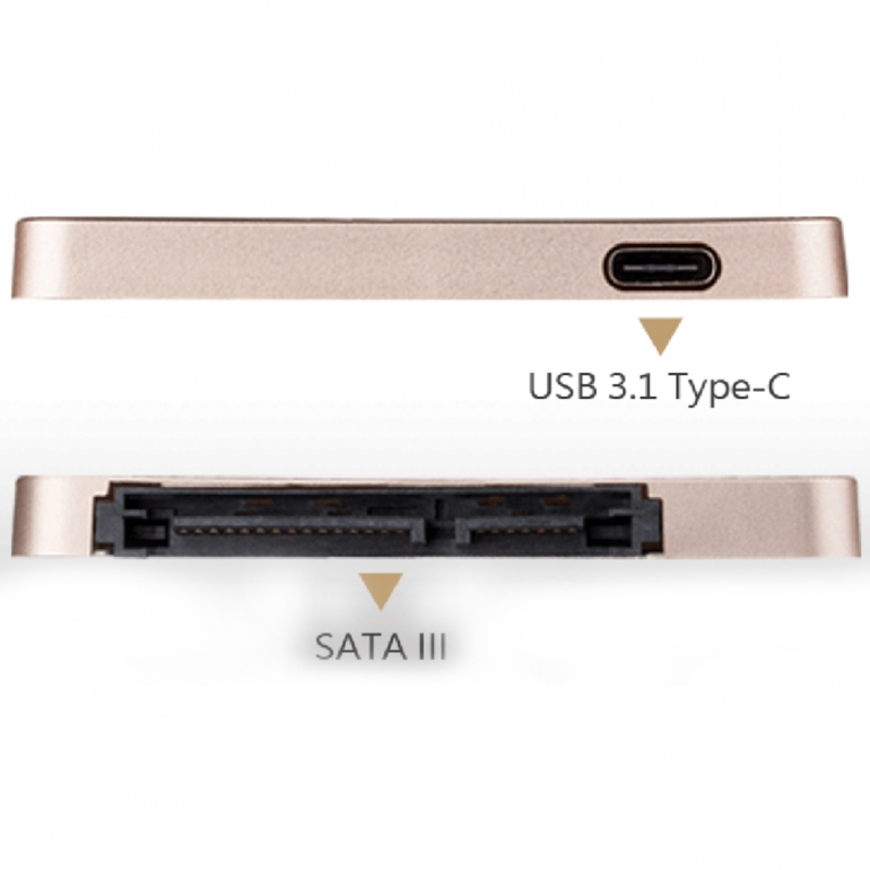 Жесткий диск SSD 2.5 240GB Apacer AS720 External SSD AP240GAS720-1 USB 3.1 Gen 2 Type-C & SATA 6Gb/