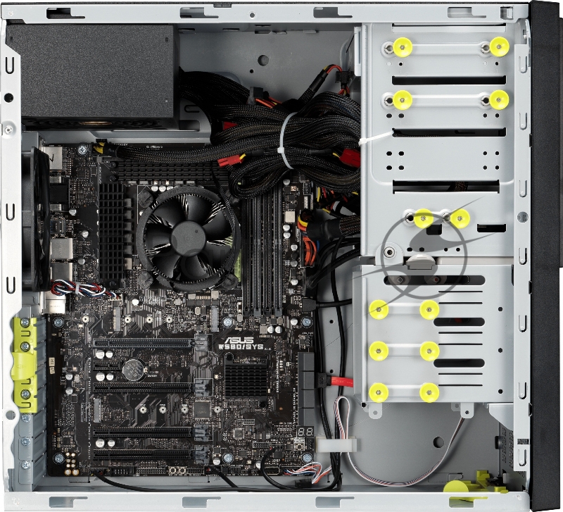 Рабочая станция Asus PRO E500 G7 x6 2.5/3.5 W580 2.5G 2P 1x700W (90SF01K1-M001U0)