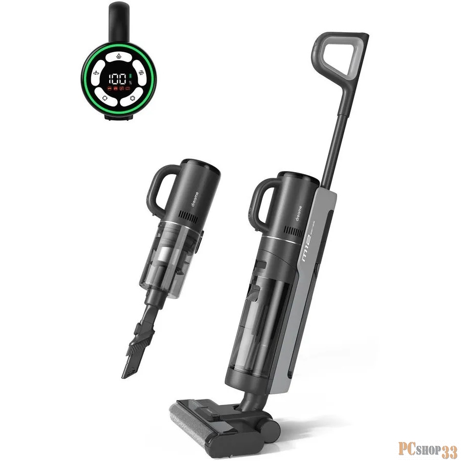 Беспроводной пылесос для влажной и сухой уборки Dreame Wet and Dry Vacuum M12